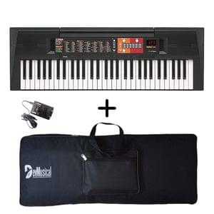 Yamaha PSR-F51 Portable Keyboard with Adaptor and Bag Combo Package